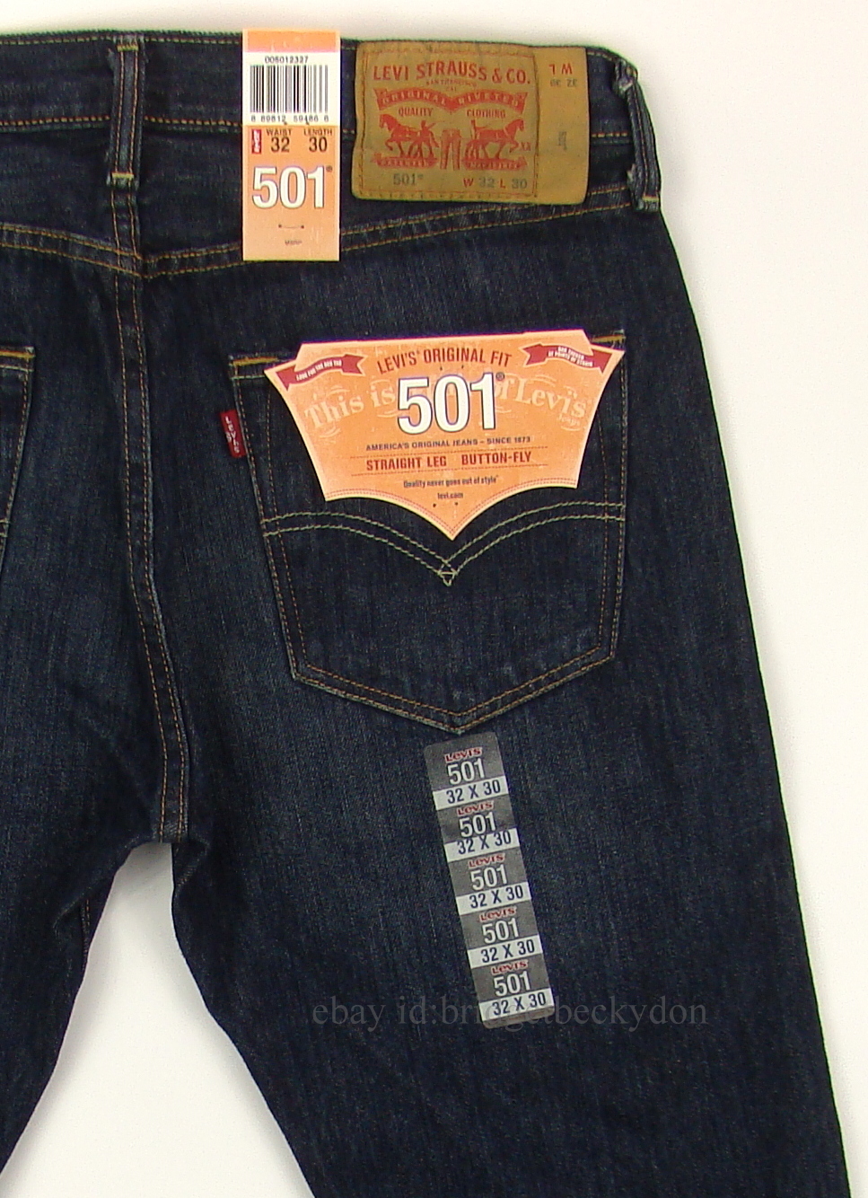 levis 501 40 x 30